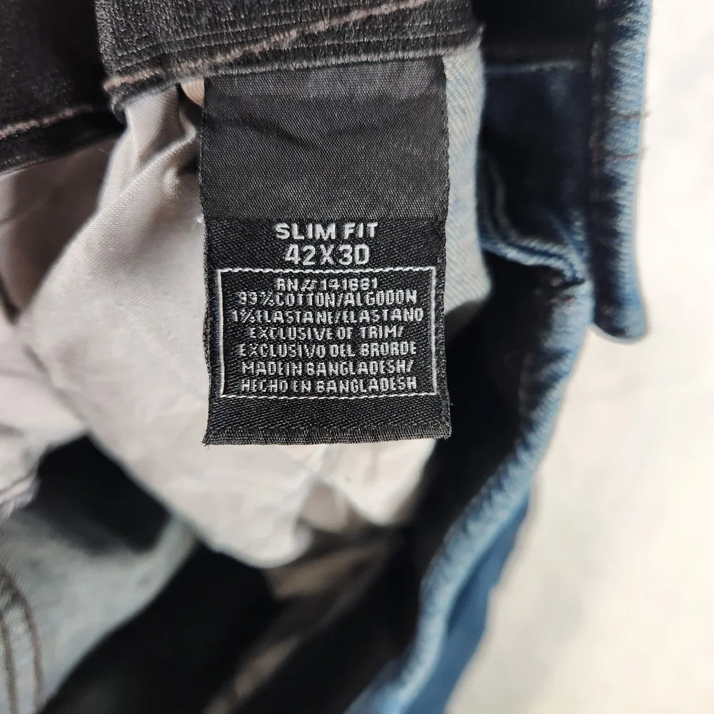 Architect ActiveFlex Jeans Men's 42x30 Blue Denim Slim Fit Stretch‎ Comfort